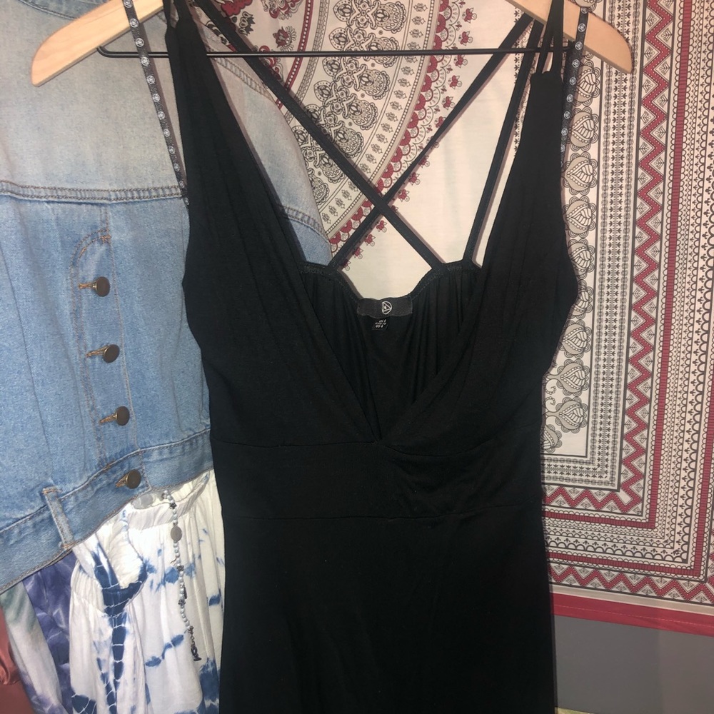 Missguided Black Romper